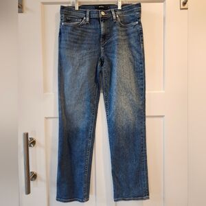 Hudson Jeans Women's Straight-Leg Denim in Medium Blue Wash